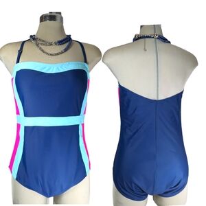 *NEW* George Multicolor One Piece Swimming Suit Size 16